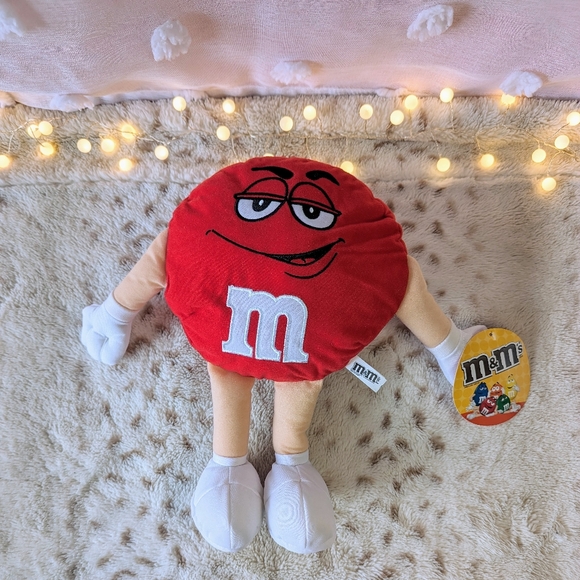 Red M&M Plushie - Picture 2 of 12